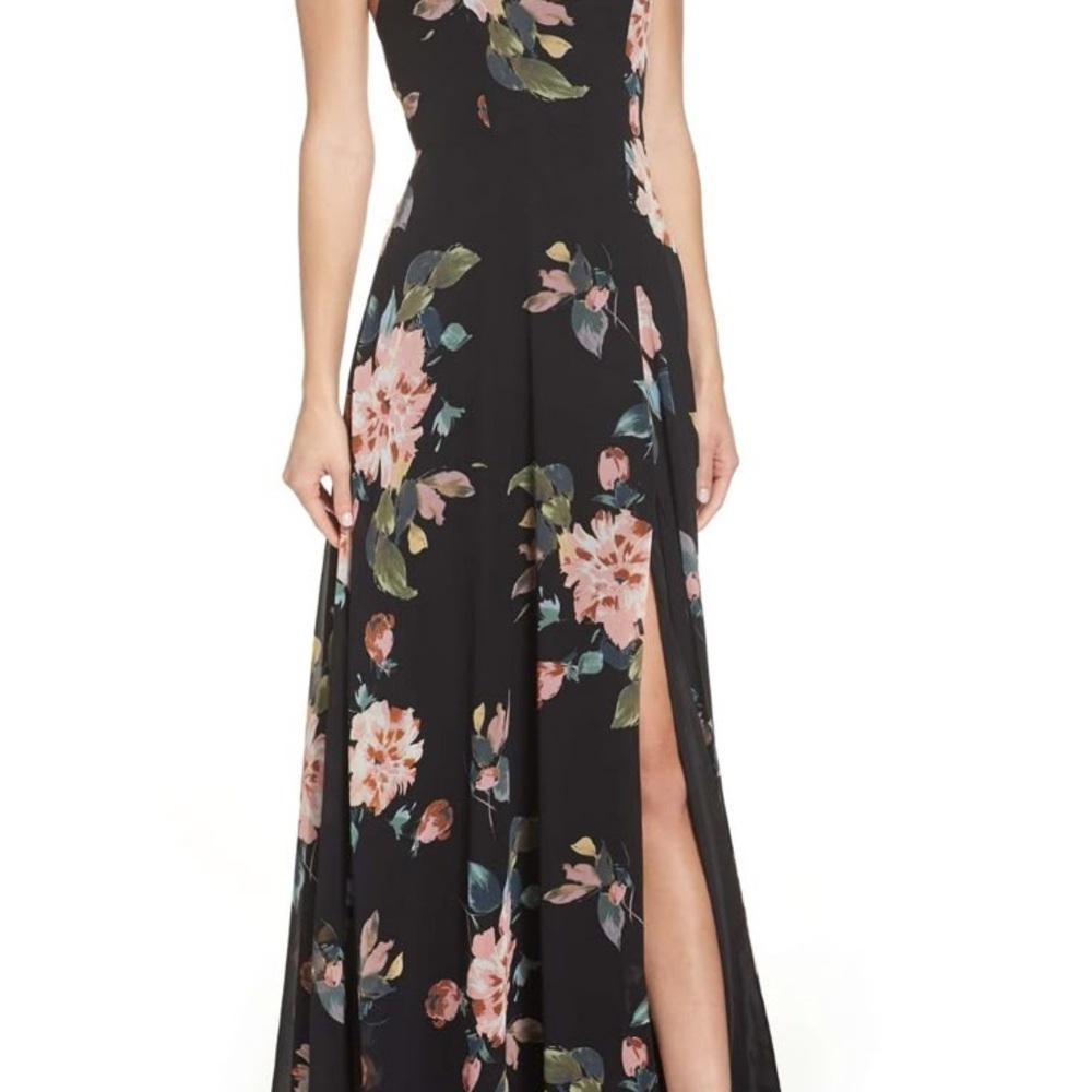 Jenny Yoo Kayla Ohana print size 4 bridesmaid dress